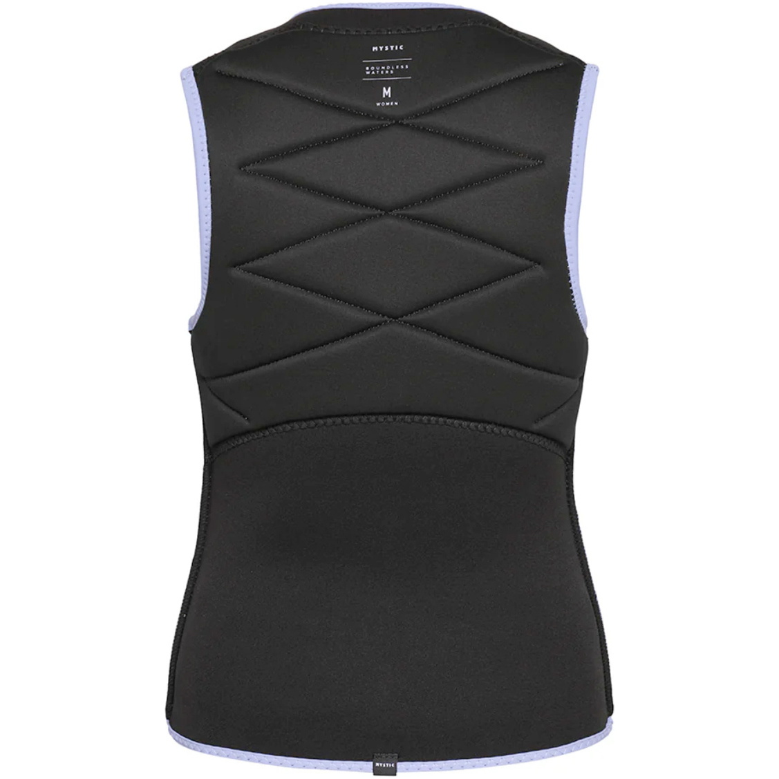 2026 Mystic Womens Ruby Front Zip Impact Vest  35005.230230 - Iris Blue